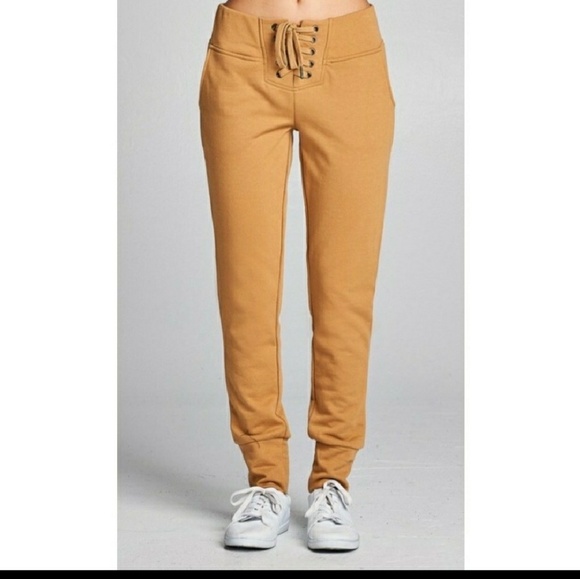 Lace Up Joggers - Picture 3 of 3